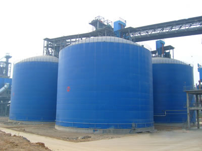 迎江水泥钢板库改造