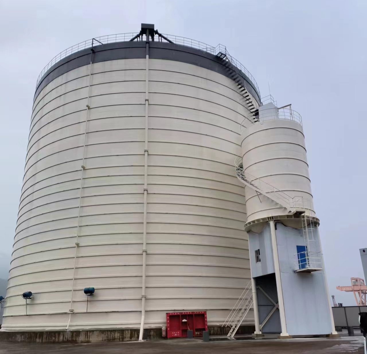 迎江10万吨水泥钢板库